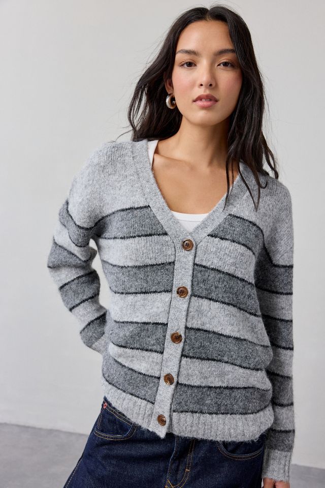 BDG Eliot Striped Oversized Cardigan #3