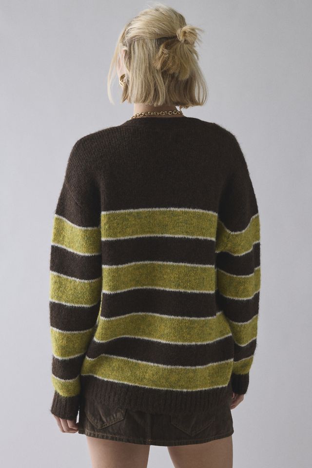 BDG Eliot Striped Oversized Cardigan #2