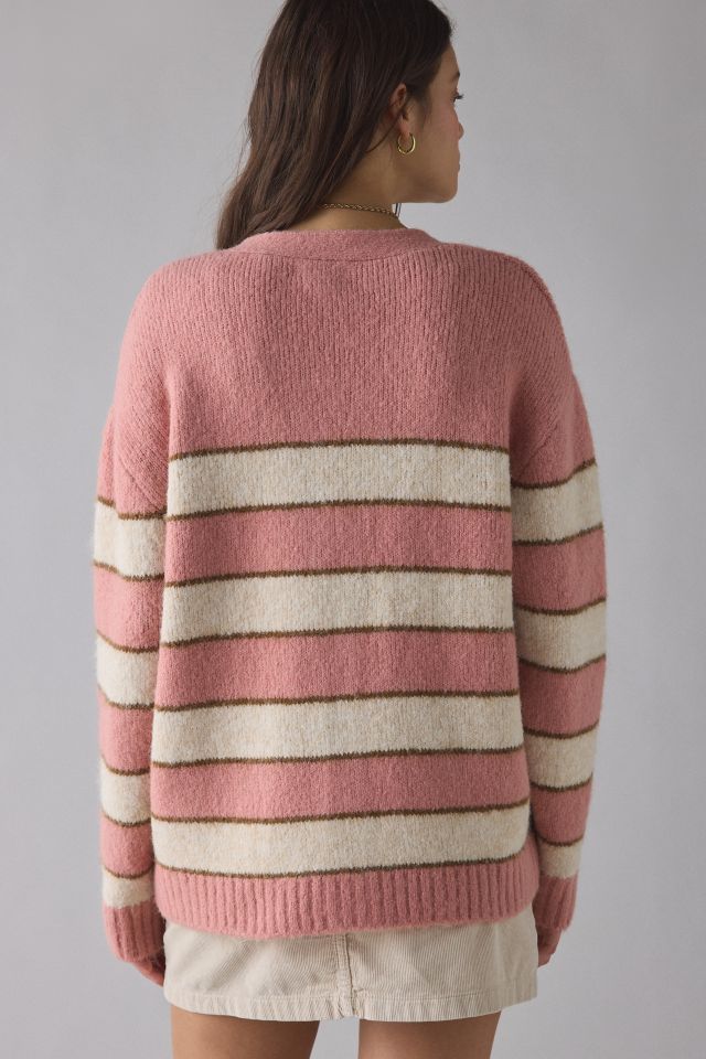 BDG Eliot Striped Oversized Cardigan #3
