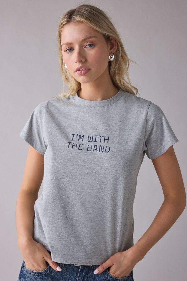 With The Band Graphic Slim Tee #1