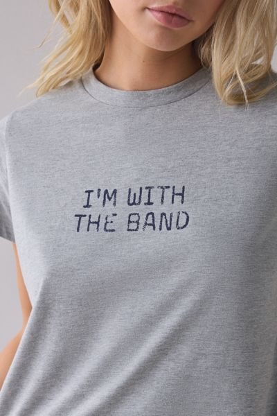 With The Band Graphic Slim Tee