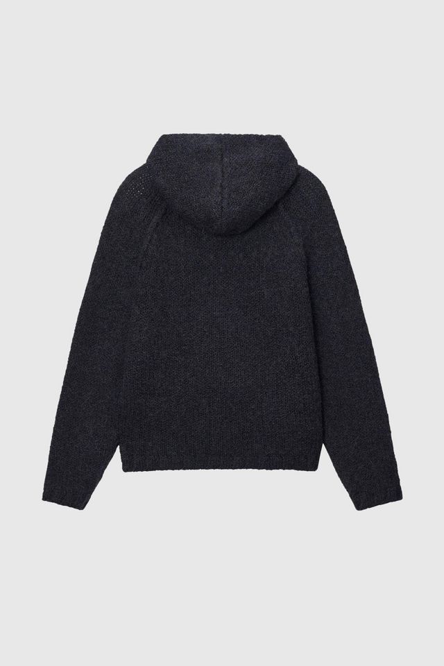 Stussy Chunky Sweater Zip-up Hoodie #1