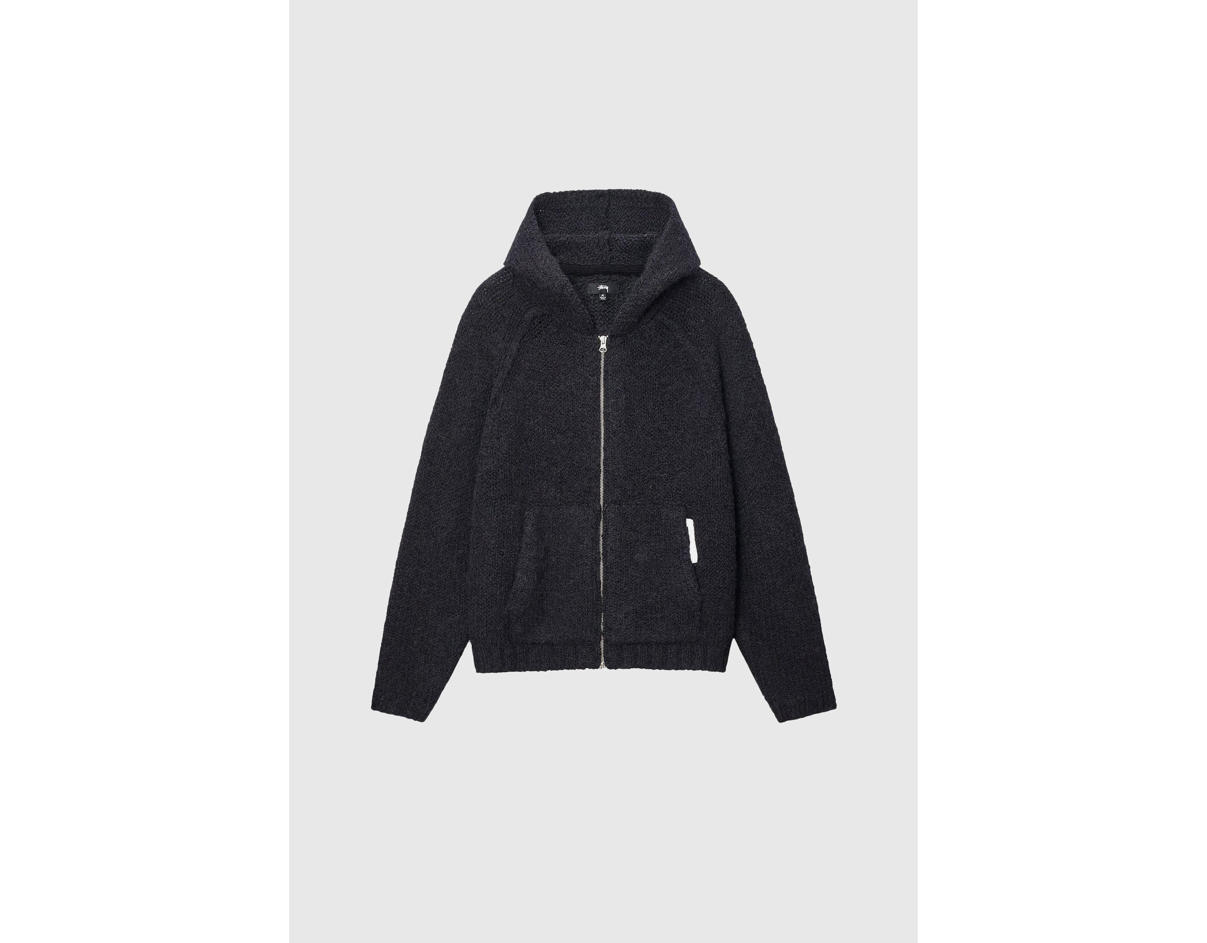 Stussy Chunky Sweater Zip-up Hoodie
