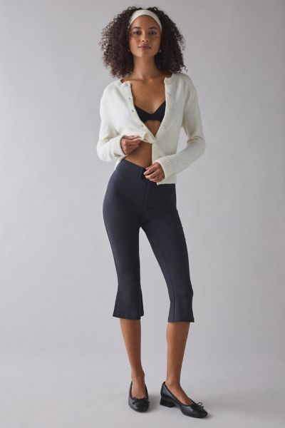 UO Carrie High-Rise Kick Flare Capri Pant