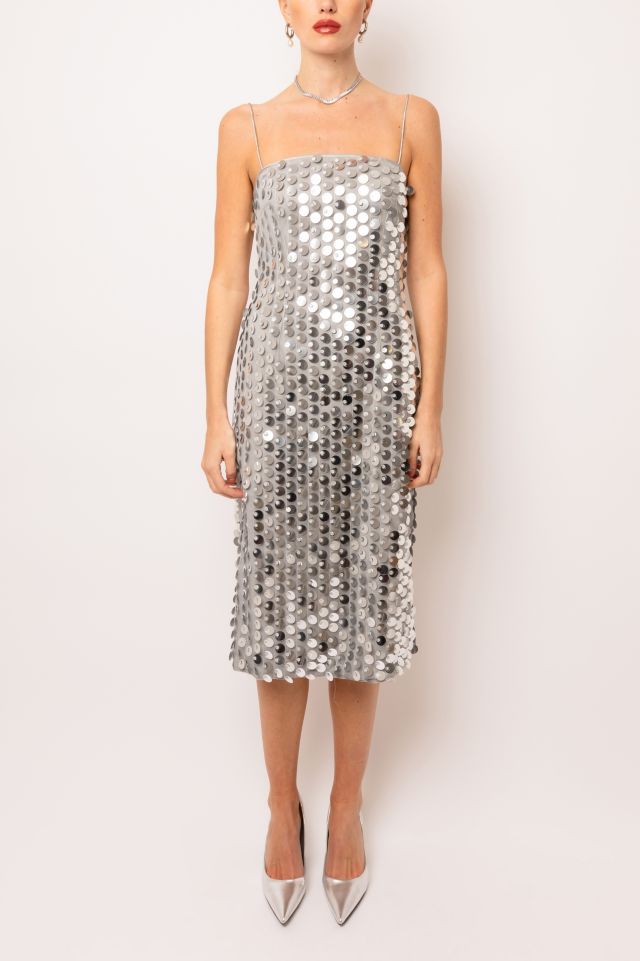 Amy Lynn Farley Sequin Midi Dress #1