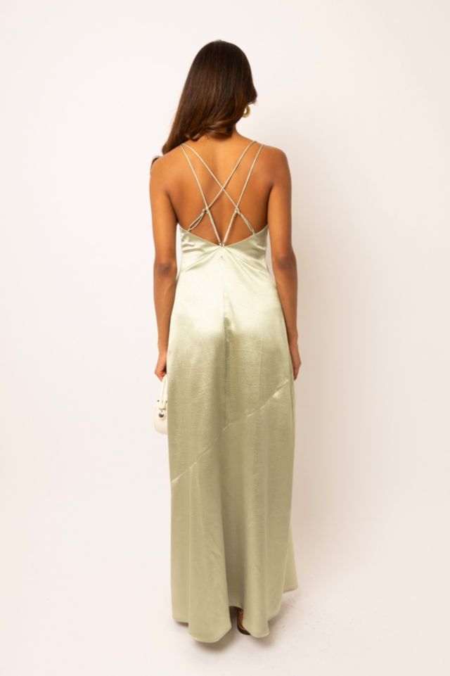 Amy Lynn Leonie Satin Maxi Dress #3