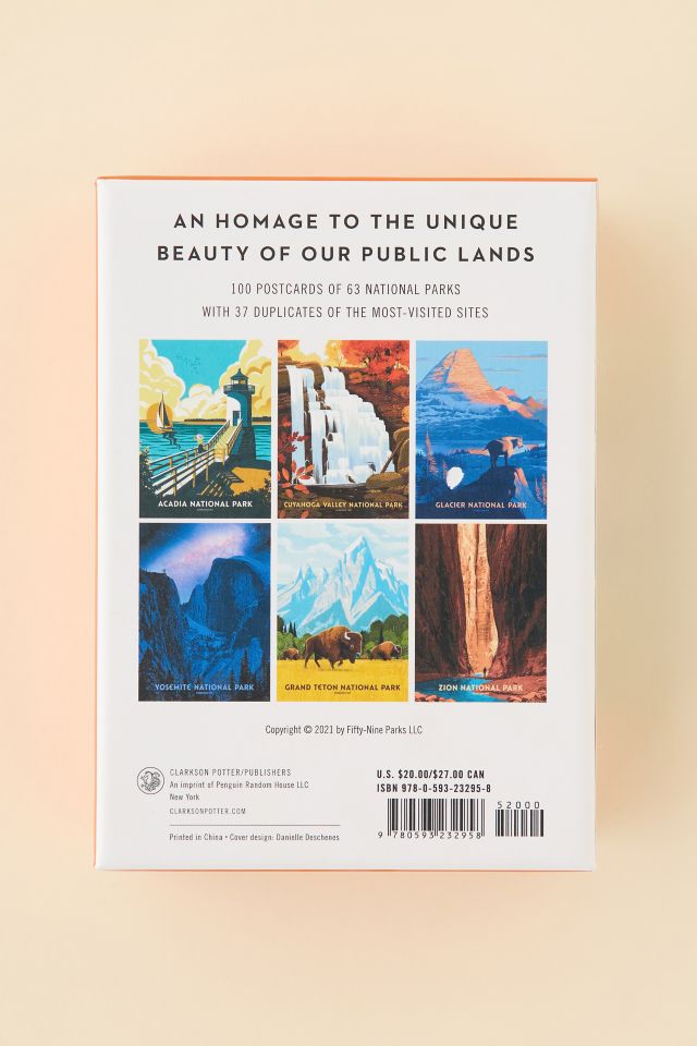 National Parks Postcard Set #4