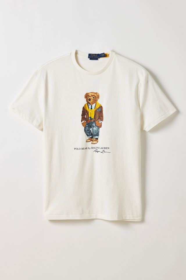 Polo Ralph Lauren Hudson Valley Bear Graphic Tee | Urban Outfitters