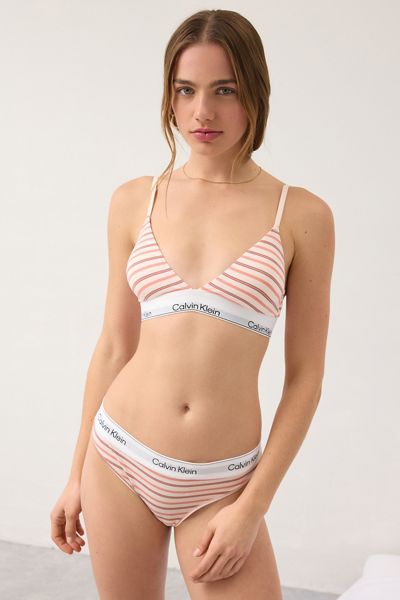Calvin Klein Cotton Modal Lightly Lined Triangle Bralette