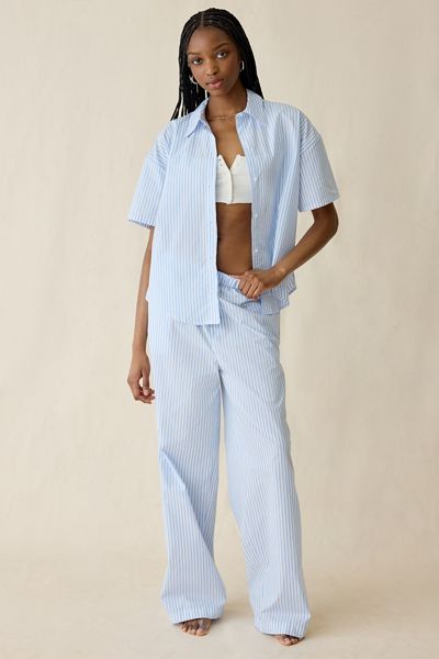 Calvin Klein Cotton Poplin Pants
