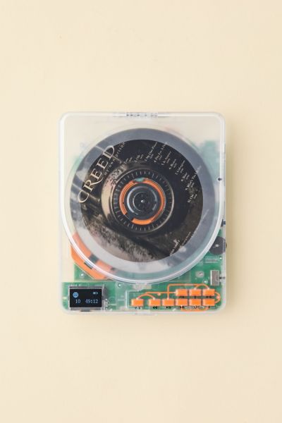 Kickback RETRADISC Clear CD Player