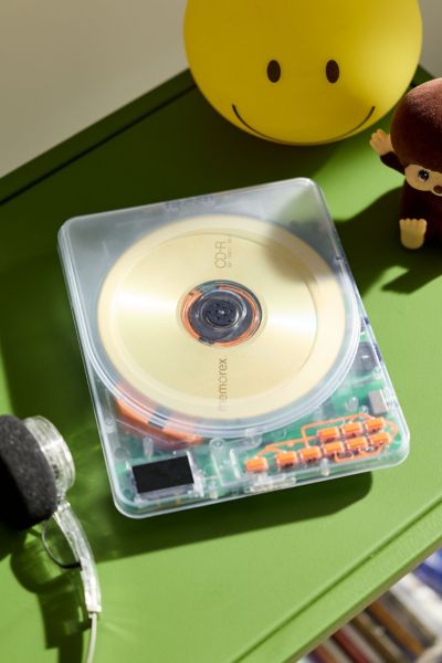 Kickback RETRADISC Clear CD Player