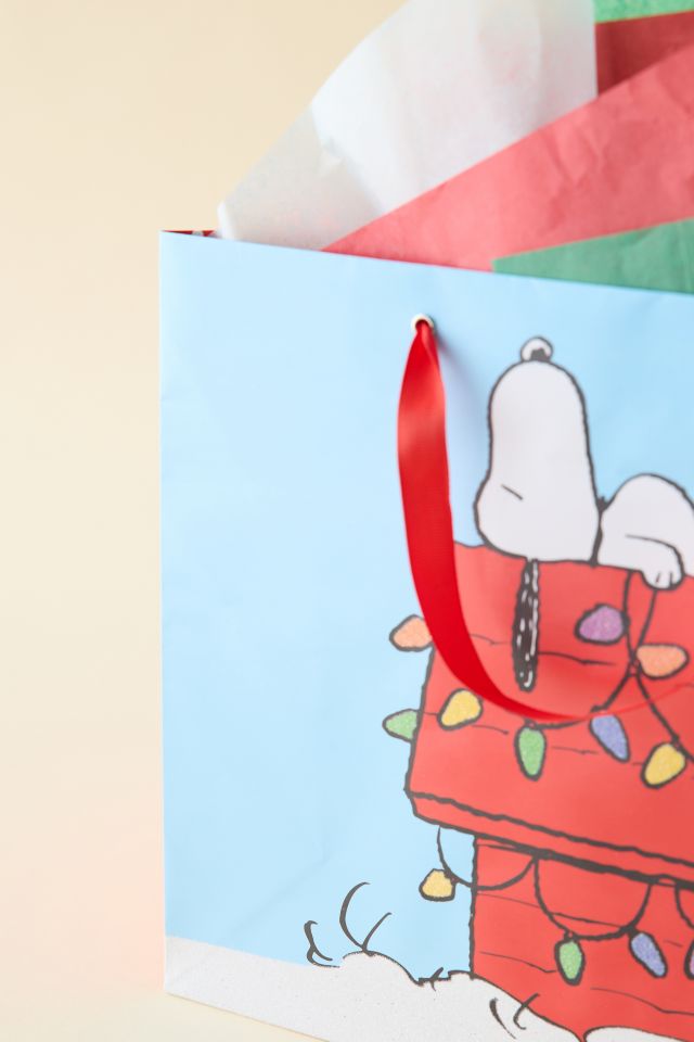 Peanuts Snoopy Holiday Gift Bag #2