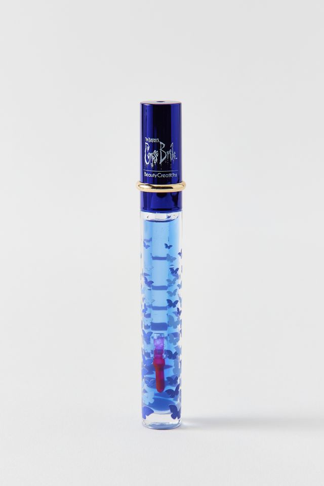 Beauty Creations X Tim Burton's Corpse Bride Wilted Roses Shimmer Lip Oil #1