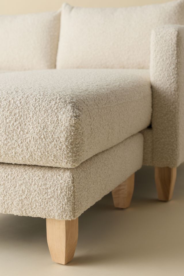 Chamberlin Boucle Sectional Sofa #2