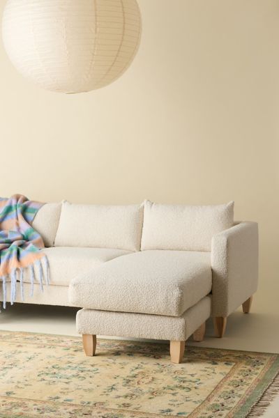 Chamberlin Boucle Sectional Sofa