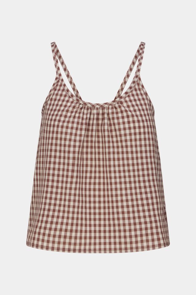 RAT BOI Keyhole Gingham Cami #3