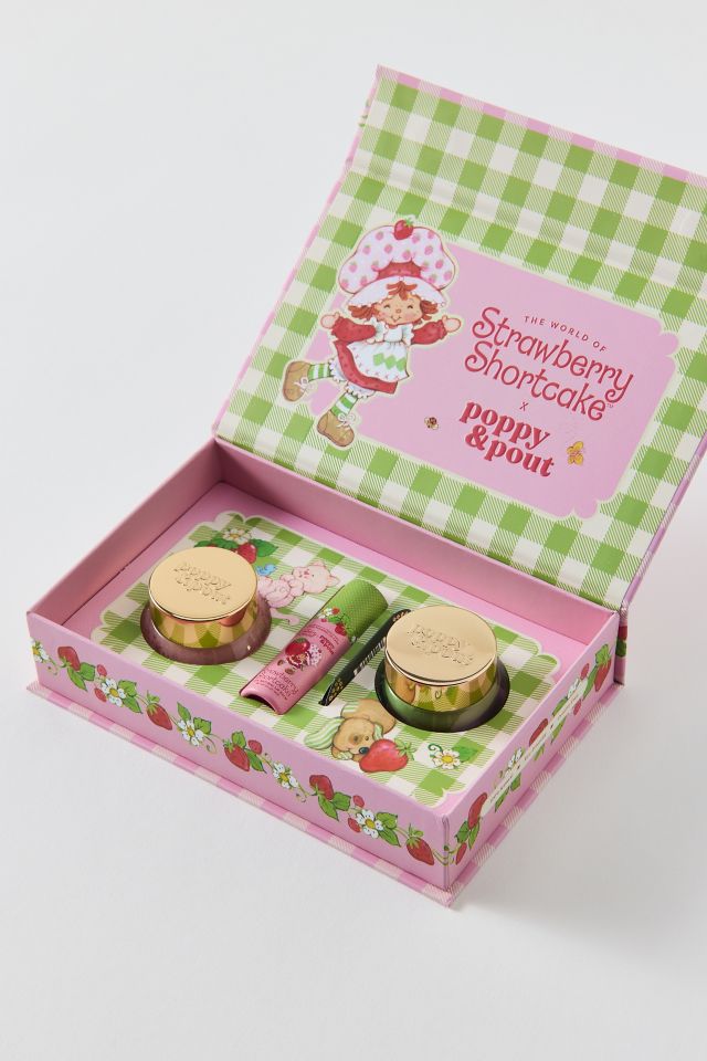 Poppy & Pout X Strawberry Shortcake Lip Care Trio Set #2