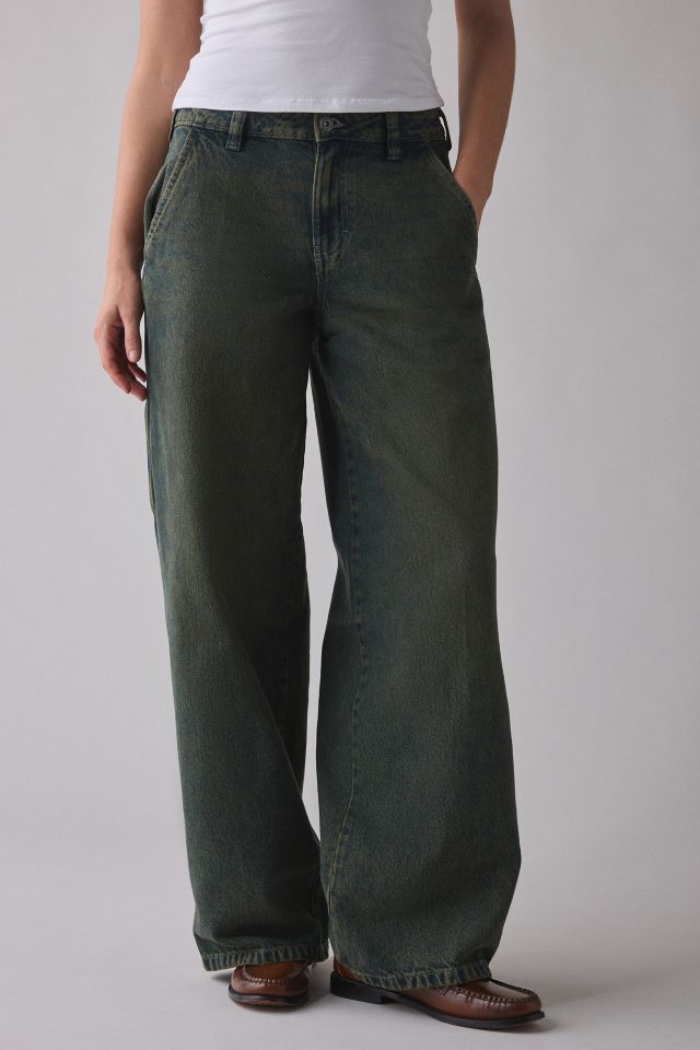 Jean charpentier ample taille mi-haute Dickies #1