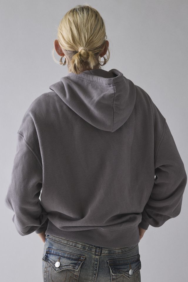 UO Dusty Mystical Graphic Oversized Zip-Up Hoodie Sweatshirt #2