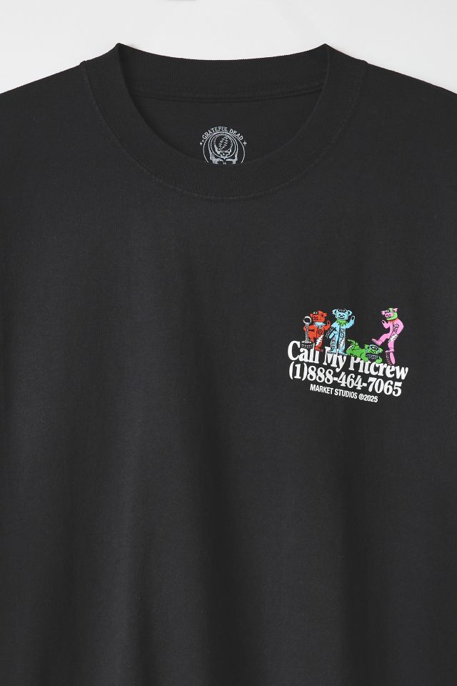 Market X Grateful Dead Call My Pitcrew Graphic Tee #2