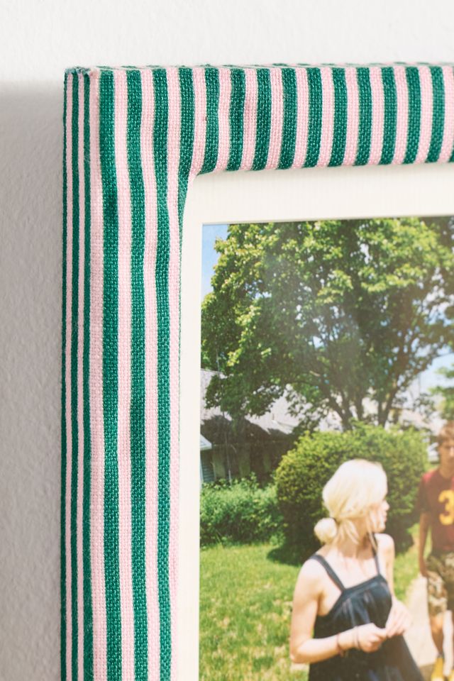 Penelope Double 4” X 6” Fabric Picture Frame #1