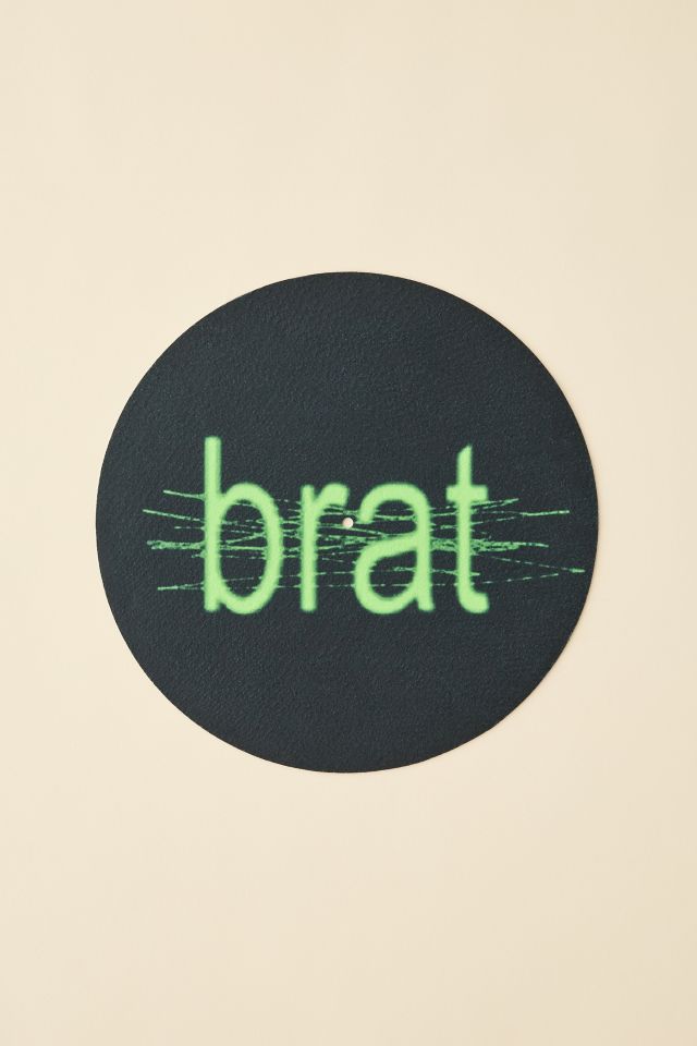 Charli xcx UO Exclusive Brat Turntable Slipmat #1