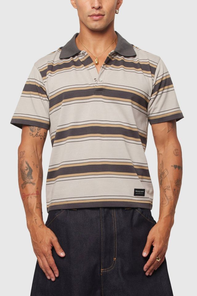 Abrand Jeremy Striped Polo #1