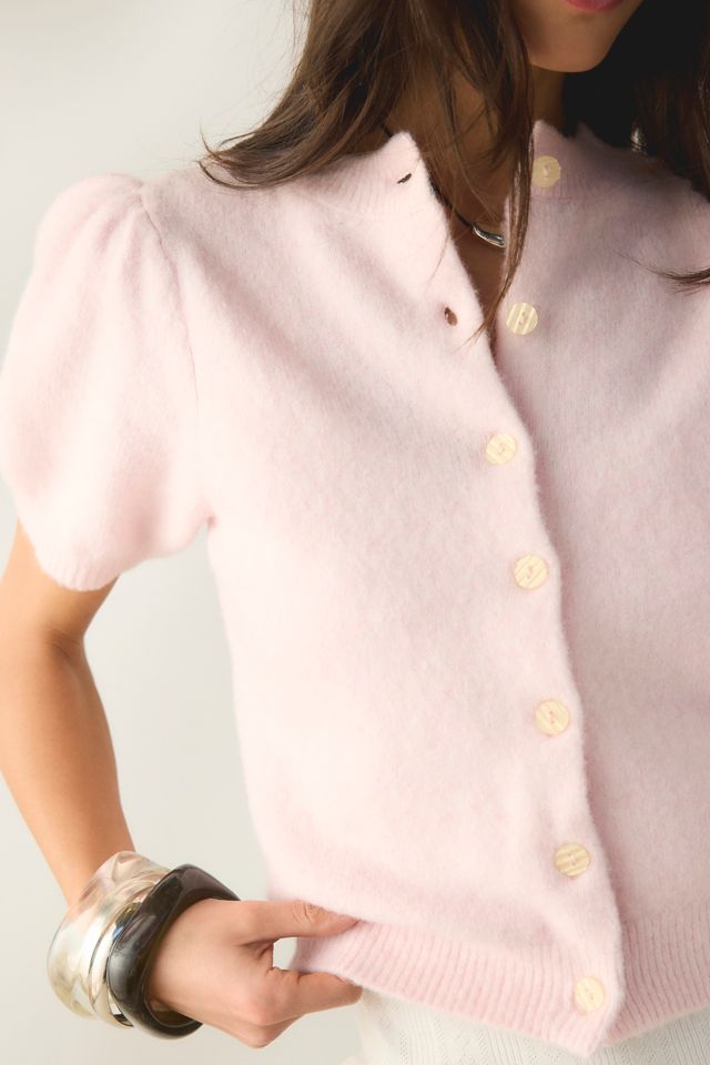 Kimchi Blue Kate Puff Short Sleeve Cardigan #3