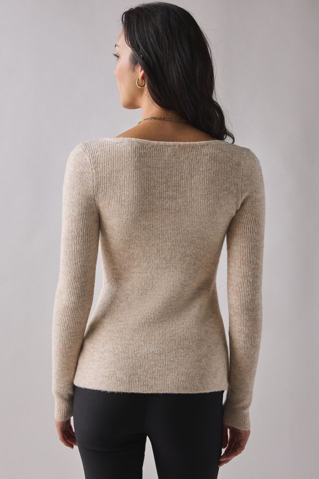 Kimchi Blue Frankie Scoop Neck Flyaway Cardigan #3