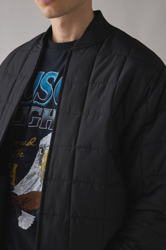 BDG Quilted Bomber Jacket #3