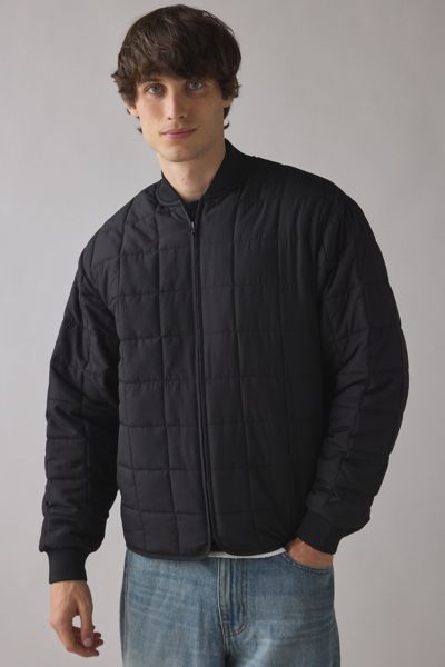 BDG Quilted Bomber Jacket