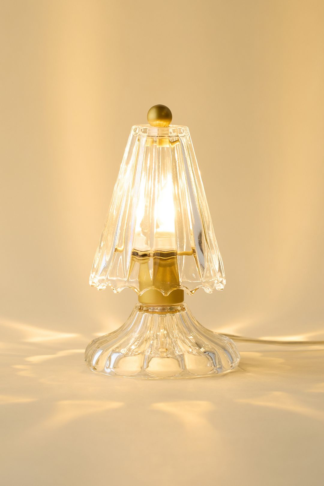 Eve Glass Table Lamp - Clear, ONE SIZE