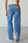 ReMADE By UO Handmade Crochet Patched Jean