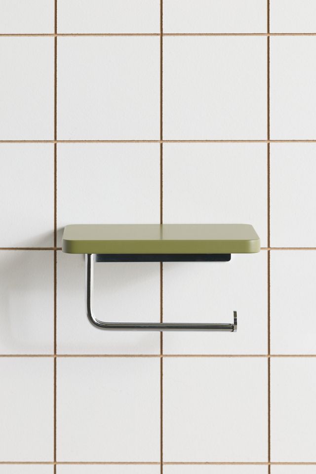 Boden Toilet Paper Holder & Storage Shelf #1
