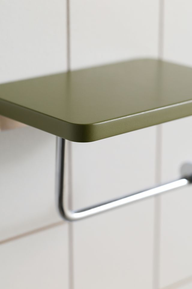 Boden Toilet Paper Holder & Storage Shelf #2