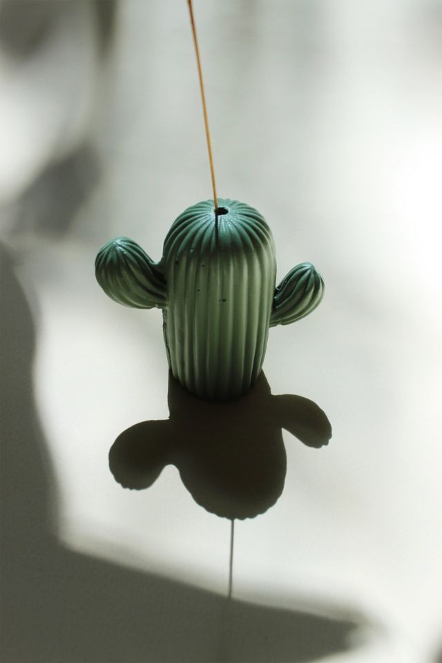 Acquired Taste Charming Cactus Incense Holder + Coaster #4