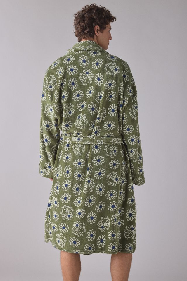Keith Haring Flower Pattern Robe #1