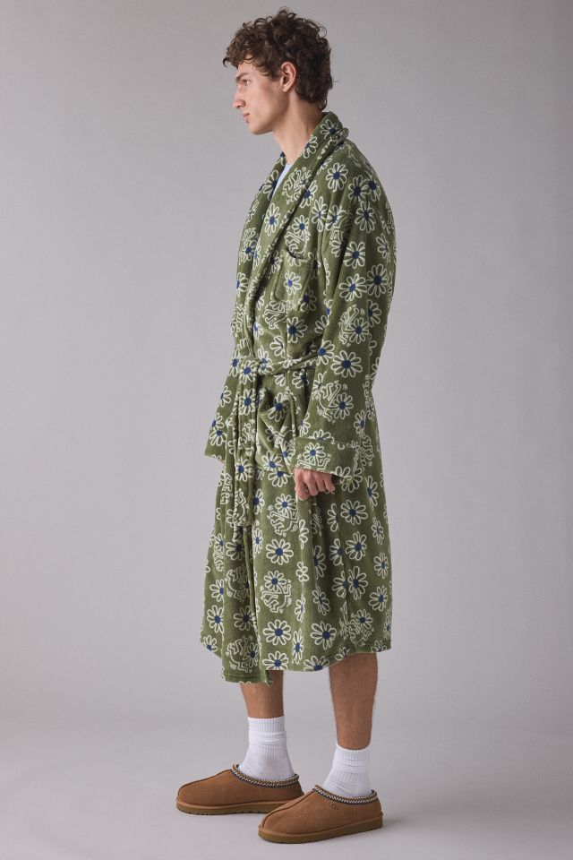 Keith Haring Flower Pattern Robe #2
