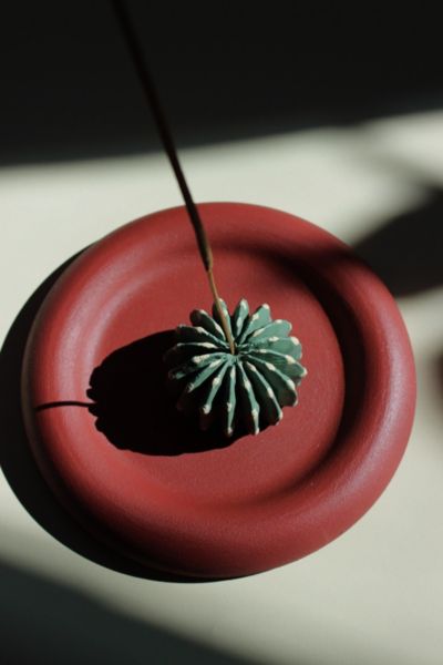 Acquired Taste Domino Cactus Incense Holder + Coaster