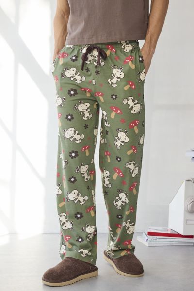 Peanuts Snoopy & Mushroom Pattern Lounge Pant