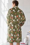 Snoopy & Mushroom Pattern Robe