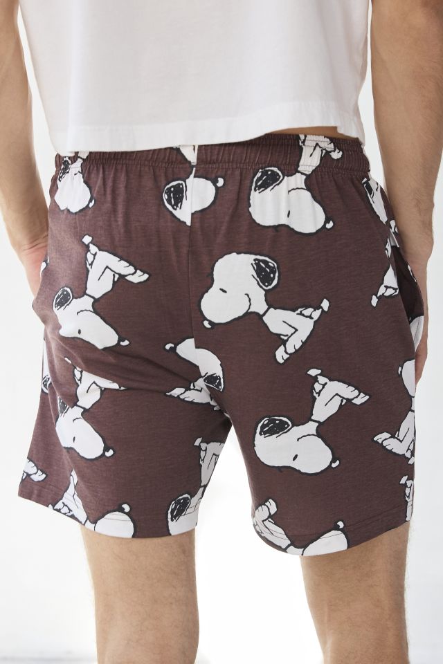 Snoopy Pattern Lounge Short #1