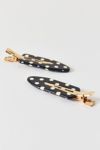 Patterned No Crease Hair Clip Set