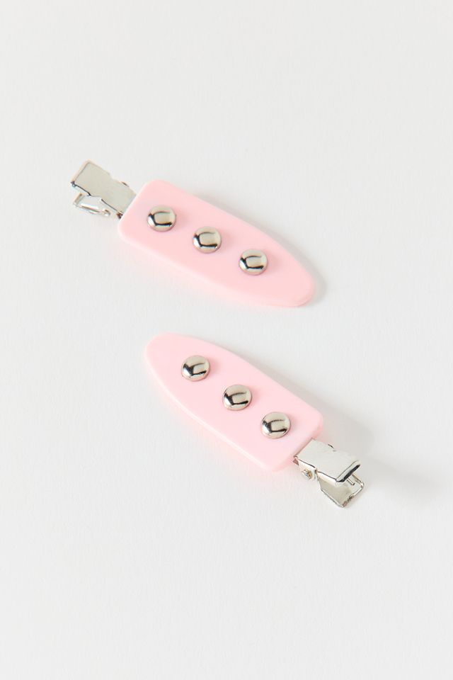 Patterned No Crease Hair Clip Set