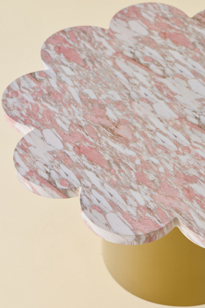 Eliora Scalloped Petal Coffee Table