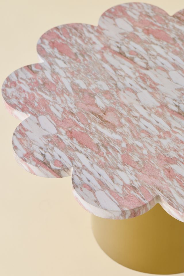Eliora Scalloped Petal Coffee Table #3