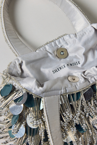 Silence + Noise Cierra Sequined Party Bag