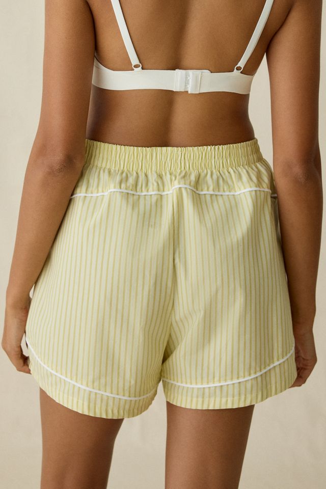 Calvin Klein Embroidered Logo Cotton Poplin Track Shorts #3