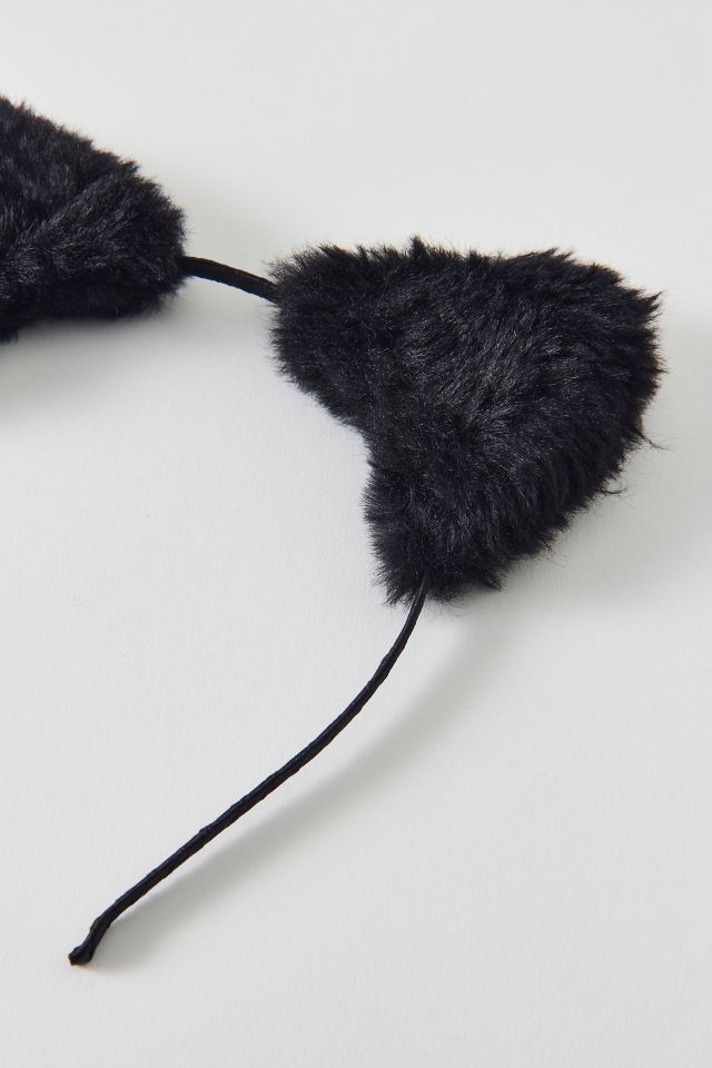 Faux Fur Cat Ears Headband #1
